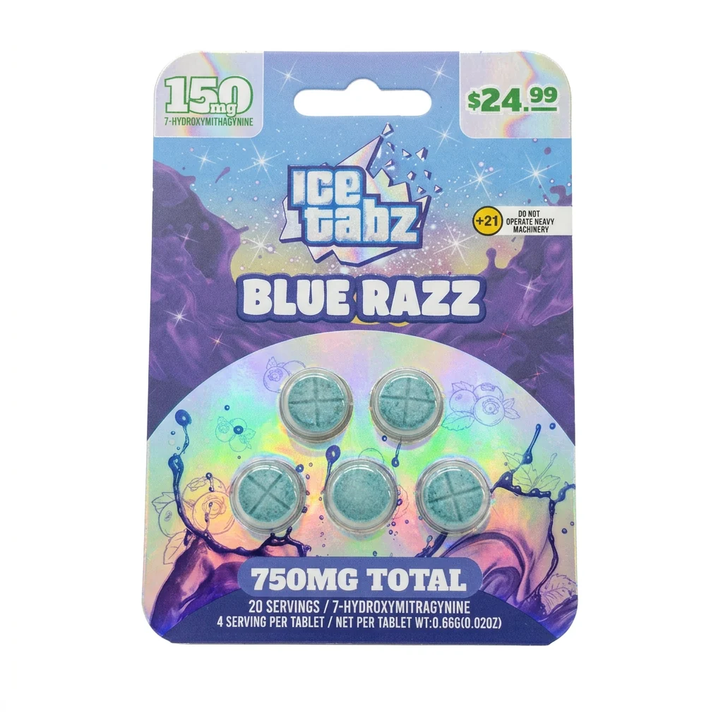 About Ice Tabz 7 Oh Tablets 750mg 5 Count 7ohcom 1860042