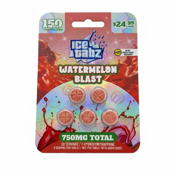 Ice Tabz 7 Oh Tablets 750mg 5 Count 7ohcom 6466261